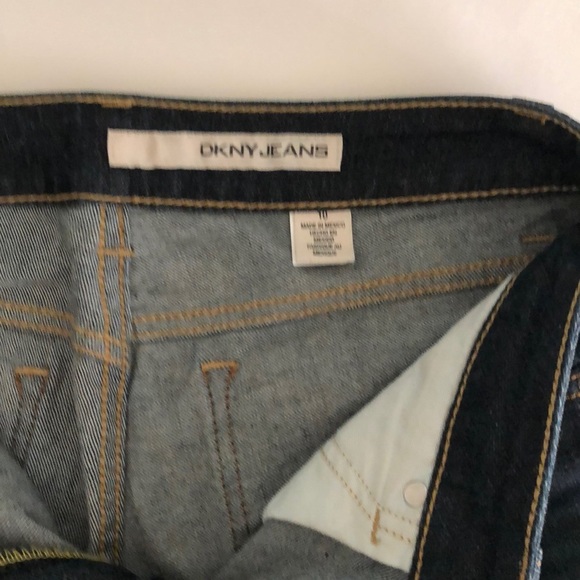 DKNY blue boot cut women JEANS As New - Picture 7 of 7